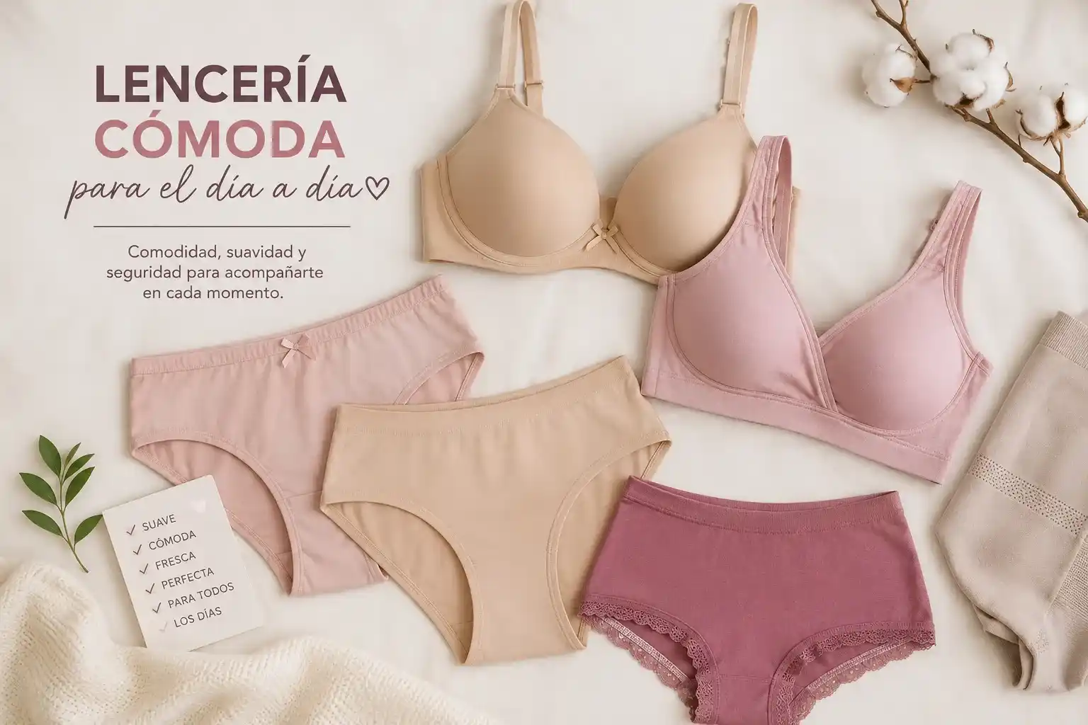 lenceria comoda