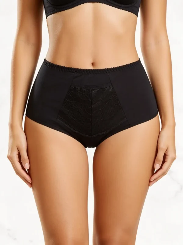 Pantyfaja clasico negro frente
