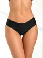 Panty tipo brasilera seamless negro
