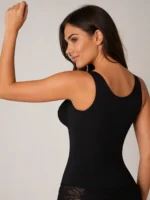 Brasier faja control abdomen negro
