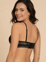 Brasier en encaje negro