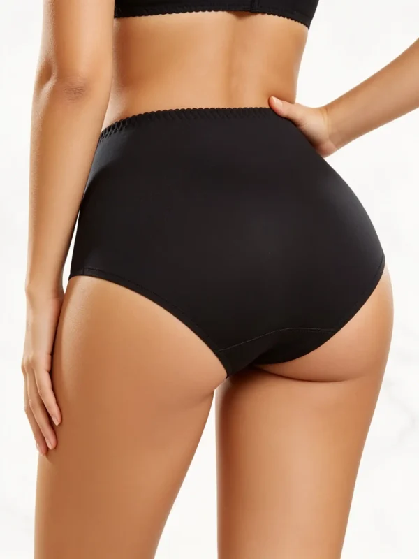 Pantyfaja clasico negro atras