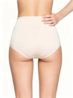 Panty clasico en microfibra beiche