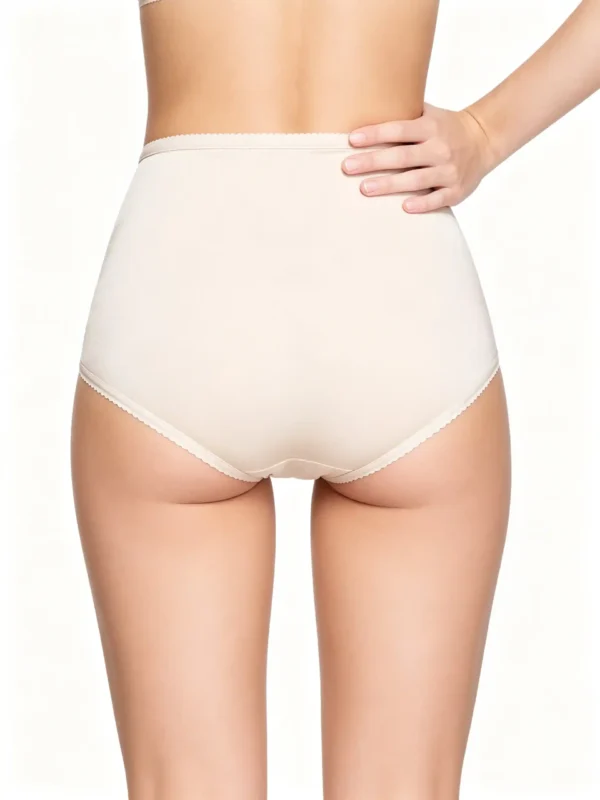 Panty clasico en microfibra beiche