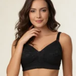 Brasier clasico de cubrimiento completo negro