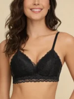 Brasier en encaje negro