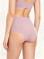 Panty control abdomen en lycra lavanda