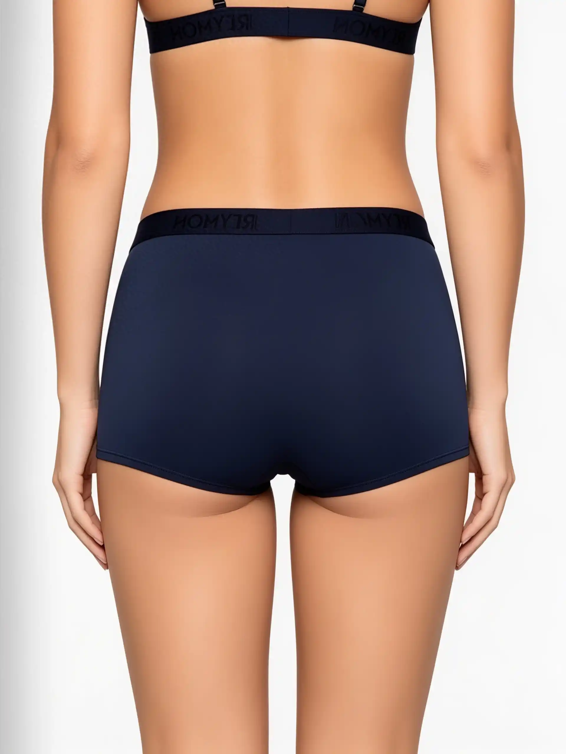 Boxer algodón azul