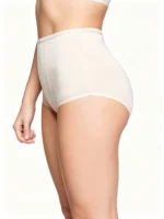 Panty clasico en microfibra beiche