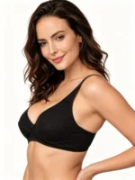Brasier clasico ultra comodo negro