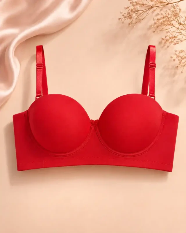 Brasier strapless espalda ancha