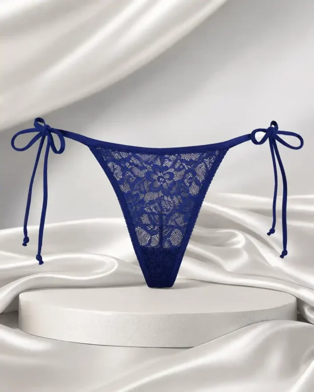 Panty tipo hilo de amarrar