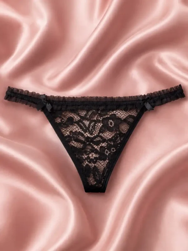 Panty tipo hilo de amarrar
