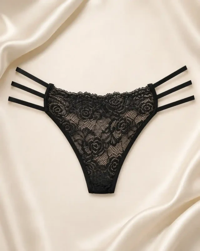 Panty tipo hilo en encaje
