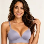 Brasier en lycra lavanda