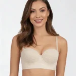 Brasier copa suave con realce beige