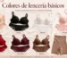 colores de lenceria basicos